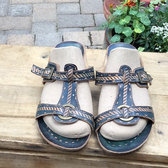 Spring Step leather sandals - Picture 2 of 8